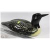 Image 1 : LARGE HANDCARVED AND PAINTED COMMON LOON
