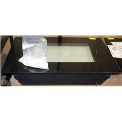 FLARE ELECTRIC FIREPLACE WITH WHITE STONE