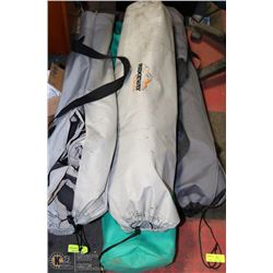 ASSORTED CAMP CHAIRS X4