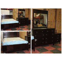 FEATURE NEW QUEEN SIZE BEDROOM SUITES