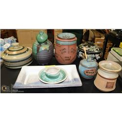 CERAMIC POTTERY COLLECTION