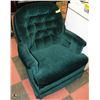 Image 1 : VINTAGE CHAIR, SCOTCH GUARDED VELOUR