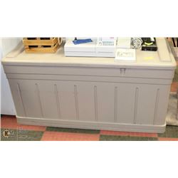 LARGE PATIO STORAGE CONTAINER 53"X29"X26"H