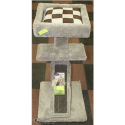 NEW WHISKER CITY SCRATCH AND NEST WITH BED