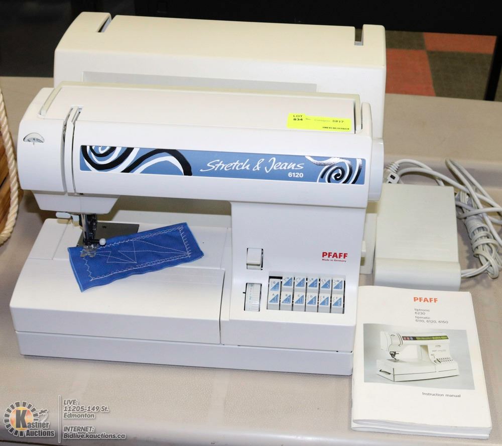 PFAFF STRETCH AND JEANS 6120 SEWING MACHINE