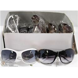 BOX OF NEW SUNGLASSES ON CHOICE