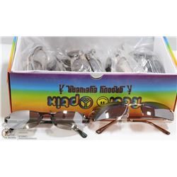 BOX OF NEW SUNGLASSES ON CHOICE