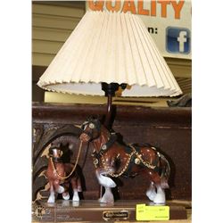 VINTAGE HORSE LAMP