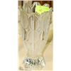 Image 1 : CUT GLASS VASE