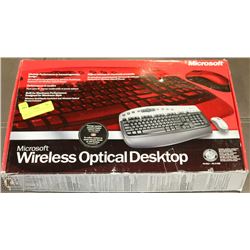 WIRELESS MICROSOFT OPTICAL DESKTOP