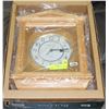 Image 1 : NEW BULOVA WALL MOUNT CLOCK W/NEW