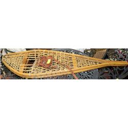 SET OF VINTAGE SNOW SHOES MADE IN LAC MEGANTIC,