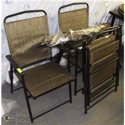 NEW MOSAIC 7' UMBRELLA WITH 4 PATIO CHAIRS