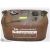 Image 1 : JOHNSON 5 GALLON OUTBOARD GAS TANK