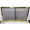 Image 1 : BRASS FIREPLACE SCREEN