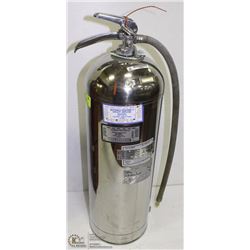 20 LB WATER FILLED FIRE EXTINGUISHER - CHARGED AND