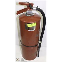 20 LB FIRE EXTINGUISHER, CHARGED AND SEALED