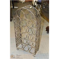 METAL WINE BOTTLE HOLDER