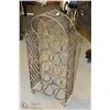 Image 1 : METAL WINE BOTTLE HOLDER