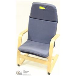 IKEA POANG CHAIR FOR KIDS WITH NAVY
