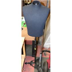 FRANCIS DE TURSE HALF BUST DRESS FORM ON STAND