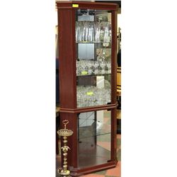 CORNER DISPLAY CABINET