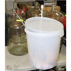 COMPLETE WINE MAKING KIT, 4 GLASS