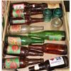 Image 1 : FLAT OF 1930'S VINTAGE BEER BOTTLES