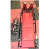 Image 1 : UNDER CAR DOLLY WITH 2 JACK STANDS AND JACK