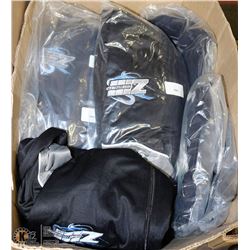 LOT OF 11 NEW JACKETS AND VESTS ALL SAY "HIGH TECH