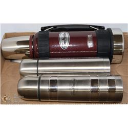 LOT OF 3 NEW TIM HORTONS THERMOSES