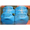 Image 1 : BUNDLE OF FOUR 20 LITRE BLUE JERRY CANS