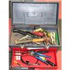 Image 1 : MASTERCRAFT TOOL BOX WITH ASSORTED TOOLS INCL