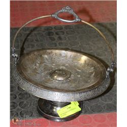 1187 ROGERS SMITH PEDESTAL PLATTER, BENT