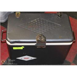 VINTAGE COLEMAN METAL COOLER