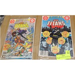 NO.1 AND 2 EDITION THE NEW TEEN TITANS