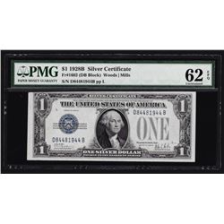 1928B $1 Silver Certificate Note PMG Uncirculated 62EPQ