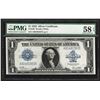 Image 1 : 1923 $1 Silver Certificate Note PMG Choice About Uncirculated 58EPQ