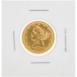 1885 $5 Liberty Head Half Eagle Gold Coin