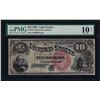 Image 1 : 1880 $10 Legal Tender Note PMG Very Good 10 Net