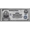 Image 1 : 1902 $5 The First National Bank Ypsilanti Michigan National Currency Note