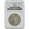 Image 1 : 1881-S $1 Morgan Silver Dollar Coin NGC MS65