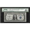 Image 1 : 1935A $1 Experimental Silver Certificate Note PMG Choice Uncirculated 63EPQ