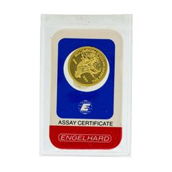 1982 Engelhard 1/10 oz. .9999 Gold Prospector