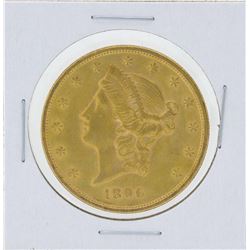 1896 $20 Liberty Head Double Eagle Gold Coin