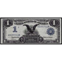 1899 $1 Black Eagle Silver Certificate Note