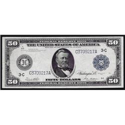 1914 $50 Federal Reserve Note