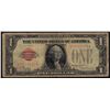 Image 1 : 1928 $1 Red Seal Legal Tender Note