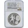 Image 1 : 2006MO Mexico 5 Pesos World Cup Football Silver Coin NGC PF69 Ultra Cameo