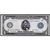 Image 1 : 1914 $5 Federal Reserve Note Blue Seal